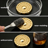 Boutons-pression métalliques personnalisés pour vêtements, logo mode, boutons-pression dorés, breloques, boutons en jean personnalisés avec strass, sans nickel