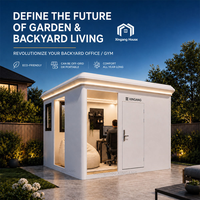 Maison préfabriquée à montage rapide, maison solaire hors réseau, mini-maison, maison modulaire, maison de jardin, abri de jardin, maison préfabriquée modulaire, Gartenhaus
