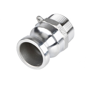 Raccord rapide Conan en acier inoxydable 304, type F, mâle, à clipser, insertion droite, pour tuyau haute pression - Product Image 2