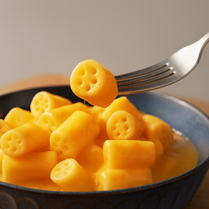 Tteokbokki Carbonara crémeux et épicé, le plus vendu, fabriqué en Corée, avec sauce blanche, gâteau de riz et design à cinq trous - Product Image 1