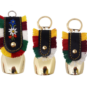 All'ingrosso piccoli souvenir in metallo campana di mucca svizzera - Product Image 1