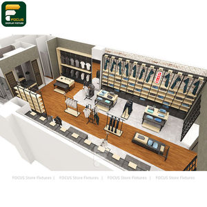 Elegante Exhibidor de Ropa para Boutique, Torre de Vidrio, Armario para Colgar Prendas, Centro de Atención Visual - Product Image 6