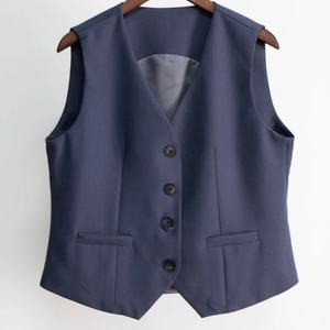 Traje de Negocios Casual de Tres Piezas al por Mayor: Chaqueta, Pantalones y Chaleco Blazer, Traje Coreano Slim para Mujer - Product Image 2