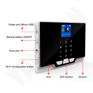 Kit de sécurité intelligent Tuya pour la maison avec clavier tactile et capteurs sans fil pour usage intérieur - Product Image 4