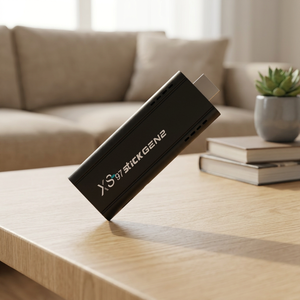XS97 Stick GEN2 4K Android TV Stick HDR H618 2GB/16GB 2.4G/5G WiFi IPTV รีโมทสั่งงานด้วยเสียง - Product Image 1