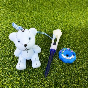 Tee de Golf Personalizado con Colgante de Dibujos Animados y Cuerda Multicolor, Marca JH, Producto Popular de Comercio Electrónico Transfronterizo, Evita Pérdidas - Product Image 2