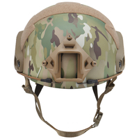 Casque rapide de jeux CS de plein air Casque de protection de la tête de sécurité Paintball Casque tactique