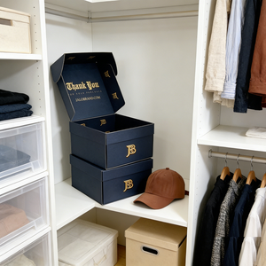 Wholesale <strong>Boxes</strong> for Baseball Caps Digital Printing Cap Packaging <strong>Hat</strong> Mailing Box With Logo - Product Image 3