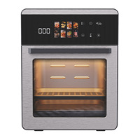 Four à Friture à Air Chaud 20L Personnalisable OEM, Grande Capacité 2800W, Numérique avec Fenêtre de Visualisation, Certifié CE CB pour la Vente en Gros