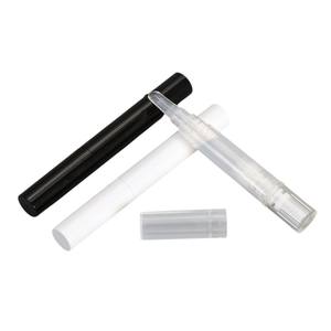 หลอดลิปกลอสพลาสติกพิมพ์โลโก้แบบสกรีนลายผ้าไหมรักษ์โลก ขนาด 3 มล. แบบหมุนขึ้นได้ บรรจุภัณฑ์เครื่องสำอางลิปบาล์ม - Product Image 1