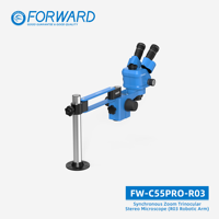 Microscope stéréo LCD 4K HD FORWARD FW-C55Pro-R03 avec bras pour soudure et réparation de téléphones mobiles – Achetez en ligne