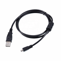 Cable USB para cámara Nikon UC-E6, cable de carga y transferencia de datos de 8 pines para cámaras digitales Nikon Coolpix, cable USB de repuesto