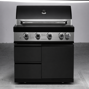 Parrilla de <span class=keywords><strong>Gas</strong></span> de Acero Inoxidable de 5 Quemadores con Encendido Electrónico y Quemador Infrarrojo, <span class=keywords><strong>Cocina</strong></span> Exterior para Patio - Product Image 4