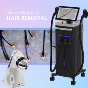 <span class=keywords><strong>2025</strong></span> plus récent glace platine titane 800w 1600W Diode Laser 808 Diode Laser épilation Machine avec analyseur de follicule pileux - Product Image 1