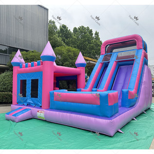 <span class=keywords><strong>Castillo</strong></span> Inflable Comercial con Tobogán para Alquiler en Fiestas y Eventos al Aire Libre - Product Image 3