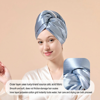 Bonnet de séchage capillaire en microfibre gaufrée, séchage rapide, super absorbant, turban pour femme, idéal pour la maison, le salon, les voyages, cadeau - Vente en gros usine