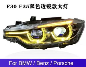 ชุดไฟหน้า LED สำหรับ BMW ซีรีส์ 3 F30/F35 ปี 13/18 พร้อมไฟวิ่งกลางวันสีเหลืองขาวแบบ <span class=keywords><strong>Spoon</strong></span> - Product Image 2