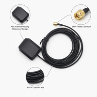Antenne GPS externe FURAO -J 1575MHz 28dBi à gain élevé, polarisation verticale, câble RG174, étanche IP67