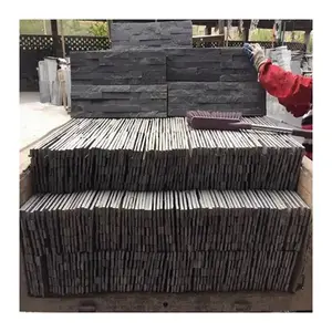 Natural Slate Stone Veneer Wall Cladding Outdoor Culture Stone Panels for Fireplace and Exterior Walls Wall Veneer Tiles