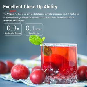 Viltrox AF 23 مللي متر F1.4 السيارات عدسات تركيز فتحة صورة واسعة زاوية عدسة ل فوجي X جبل X20 X-T20 X-T100 كاميرا عدسة - Product Image 4