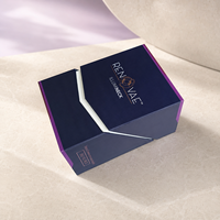 Boîte cadeau en carton rigide personnalisée avec couvercle amovible pour produits de beauté, accessoires électroniques et cadeaux promotionnels