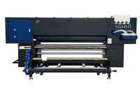 Mesin Printer Sublimasi Otomatis Format Besar 1.9m 8 Kepala I3200 untuk Pencetakan Kain Polyester Pakaian Olahraga