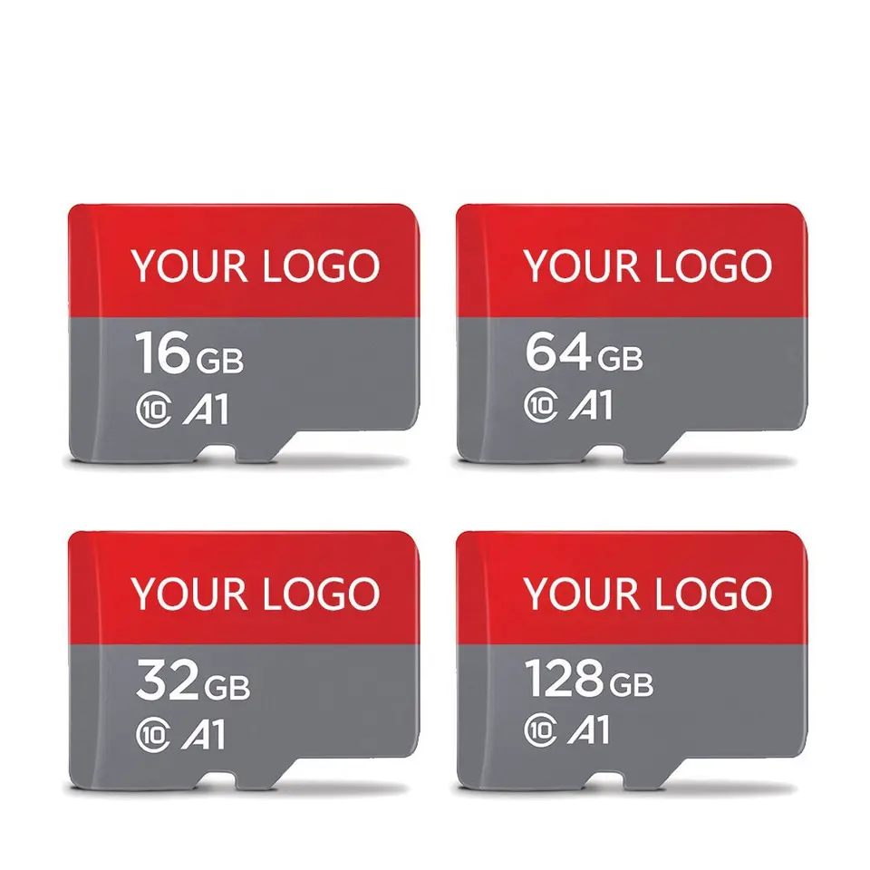 Tarjeta TF con logotipo personalizado, 16GB, 32GB, 64GB, 128GB, 256GB, tarjeta de memoria caliente, 2GB, 4GB, 8GB, tarjetas de almacenamiento originales para cámara MP4, teléfono móvil