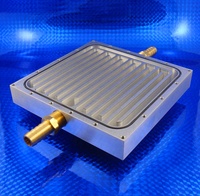 Technologie de refroidissement liquide de pointe plaque froide liquide refroidisseur d'eau en aluminium refroidisseur d'eau personnalisé pour système de refroidissement CPU