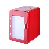 Mini-réfrigérateur/congélateur portable électrique 4L en plastique, populaire et en promotion, pour camping, maison et voiture