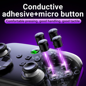 S13 <b>Wireless</b> Game <b>Controller</b> With 3.55mm headphone Nine-axis motion sensing Dual Hall Gamepad Joystick for NS PC - Product Image 5