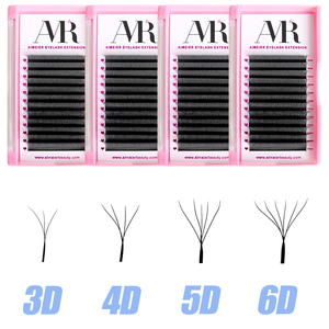 Extensiones de pestañas <span class=keywords><strong>YY</strong></span> W negras mate de seda personalizadas de alta calidad <span class=keywords><strong>Y</strong></span> W Shape 3D 4D 5D 6D Wispy Soft Cashmere <span class=keywords><strong>YY</strong></span> Extensiones de pestañas - Product Image 2