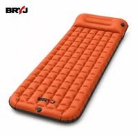 Matelas de couchage gonflable en TPU pour moto, camping, voyage, matelas pneumatique ultraléger imperméable, pliable pour la randonnée, OEM personnalisé