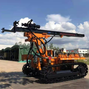 Giàn Khoan DTH bề mặt bánh xích kg910, độ sâu khoan là 20 mét, và đường kính khoan là 90-130mm. - Product Image 5