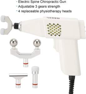 Nuova pistola chiropratica elettrica terapia di correzione della colonna vertebrale strumento di regolazione impulso regolatore cervicale corpo Relax massaggio - Product Image 4