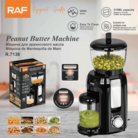 Machine à beurre de cacahuètes RAF R.7138 500W 315ML, moulin à noix pour la préparation de sauces aux noix de cajou et aux amandes, appareil de cuisine domestique