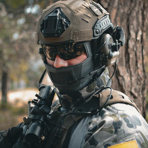 Earmor ARCヘルメットレールM16A TW/M-LOK射撃聴覚保護イヤホン接続ヘルメットキット - Product Image 6