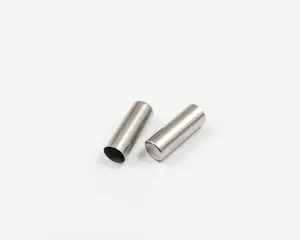 China OEM Stainless steel micro tube capillary round pipe with blunt end