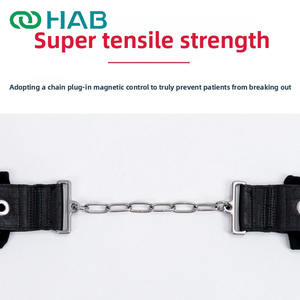 HUIAIBAO Boucle magnétique de protection pour patients agités Verrouillage magnétique pour les jambes et les attaches de maintien debout Modèle A-104 - Product Image 3