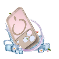 Coque arrière de protection antichoc robuste en TPU+PC avec finition mate effet soie et aimant pour téléphones multi-marques