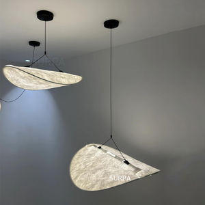 Fábrica al por mayor Tense Tyvek Lámpara colgante Nordic Minimalist Chandelier Interior Lampe Suspensión Tense - Product Image 5