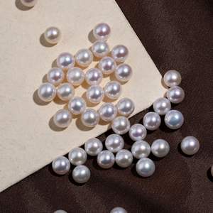 Perlas Sueltas de Agua Dulce Aurora de Alta Calidad Grado AAAA+ al por Mayor en Grandes Cantidades, Gránulos de Perlas Crudas para DIY - Product Image 2