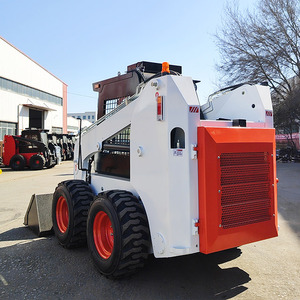 Pengiriman Gratis Mini Skid Steer <span class=keywords><strong>Wheel</strong></span> <span class=keywords><strong>Loader</strong></span> Terlaris Mesin Cummins Euro5/EPA Pompa Kawasaki Quick Hitch Front <span class=keywords><strong>Loader</strong></span> - Product Image 2