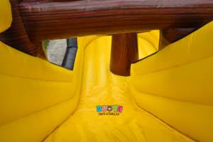 Comercial al aire libre PVC Casa de rebote gran barco pirata tobogán inflable pirata gran tobogán parque infantil para niños - Product Image 6