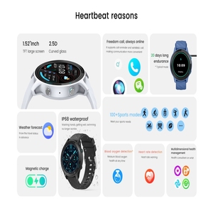 Smartwatch Z123 con Schermo da 1,52 Pollici, Chiamate Bluetooth, Batteria da 390mAh, 123+ Modalità Sportive, Impermeabile IP68 - Product Image 4