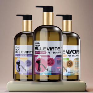 Fabricante profesional de champú medicado <span class=keywords><strong>para</strong></span> mascotas Champú de limpieza desparasitario efectivo <span class=keywords><strong>para</strong></span> mascotas Soluciones <span class=keywords><strong>para</strong></span> aliviar la piel de perros y gatos - Product Image 6