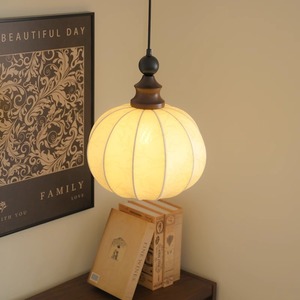Lámpara Colgante de Estilo Retro Francés, Redonda, E27 LED, para Dormitorio, Sala de Estar, Iluminación Decorativa - Product Image 3