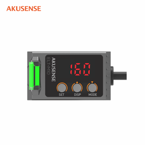 AKUSENSE Capteur carré ELT-M10B4 TOF photoélectrique à haute sensibilité ELT-M10, portée 0,05-2m, sortie NPN, temps de réponse intelligent 1ms, classe 2 IP67 - Product Image 1