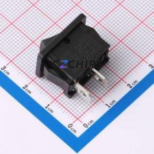 SS11-BBAWG-R20-R Rocker Switch Through hole Component (THT) Switch 21mm 15mm 20.4mm Concave Bend - Product Image 2