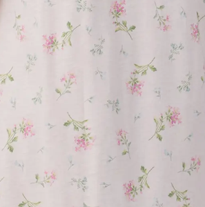 Abito Midi Floreale <span class=keywords><strong>da</strong></span> <span class=keywords><strong>Donna</strong></span> con Volant, Elegante e Dolce, Formale e Casual, Vestito <span class=keywords><strong>da</strong></span> Spiaggia in Misto Cotone con Ruches, Camicia <span class=keywords><strong>da</strong></span> Notte - Product Image 4