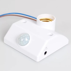 PIR hareket sensörü lamba soket E27 insan hareketi dedektörü lamba tutucu enerji tasarrufu hareket sensörü lamba tutucu - Product Image 4